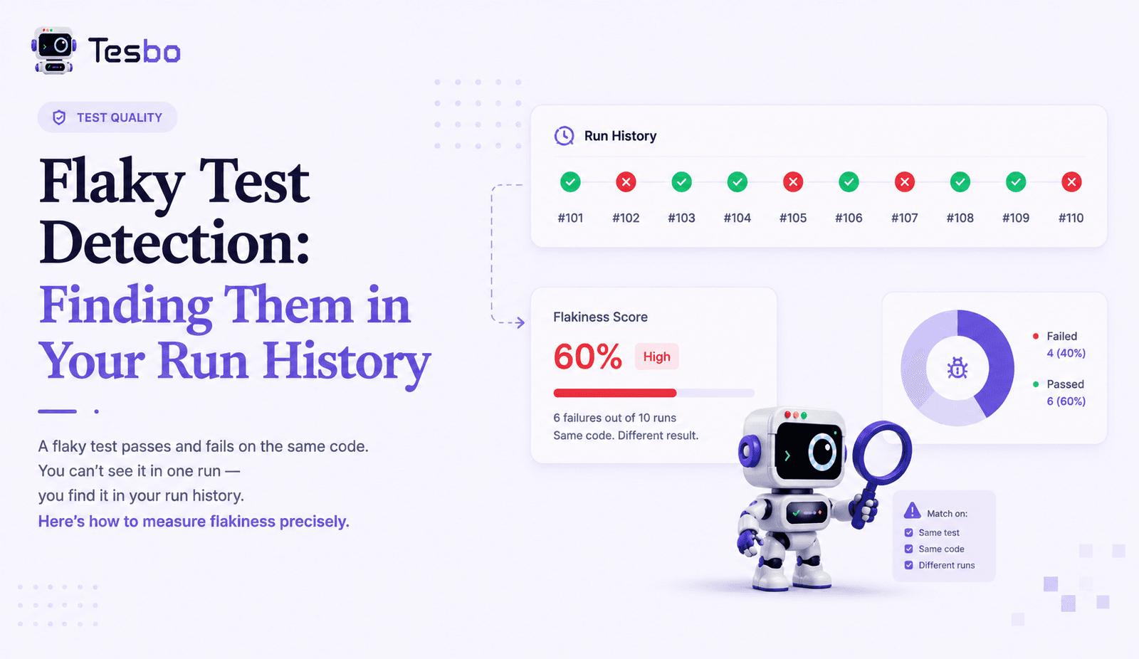 Flaky Test Detection | Tesbo Test Manager