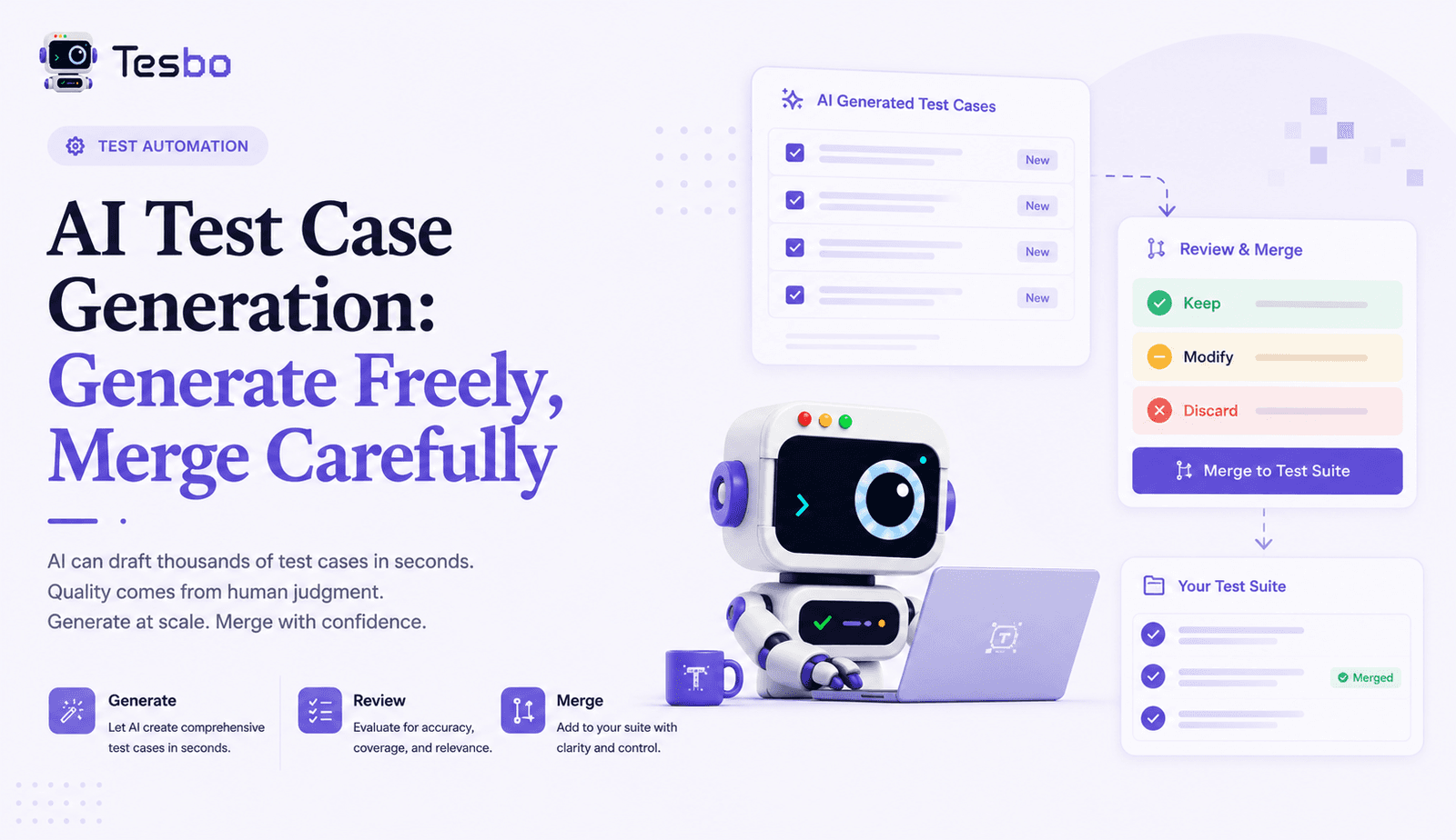 AI Test case Generation : Tesbo Test case Manager